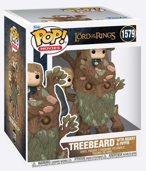 Funko The Lord Of The Rings POP Super Treebeard With Merry And Pippin Vinyl Figure Set