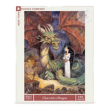 New York Puzzle Chat With A Dragon 500 Piece Jigsaw Puzzle - Radar Toys