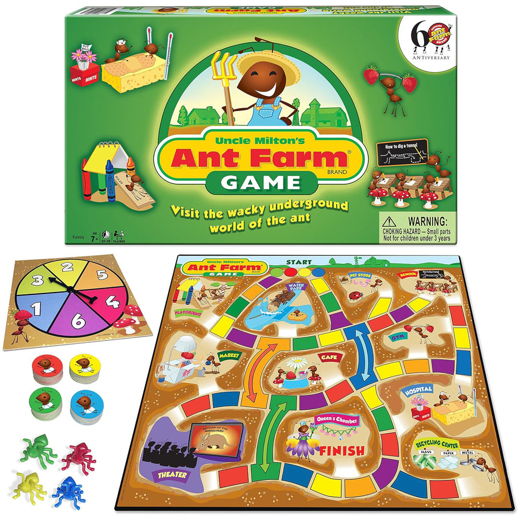 Winning Moves Ant Farm Board Game - Radar Toys