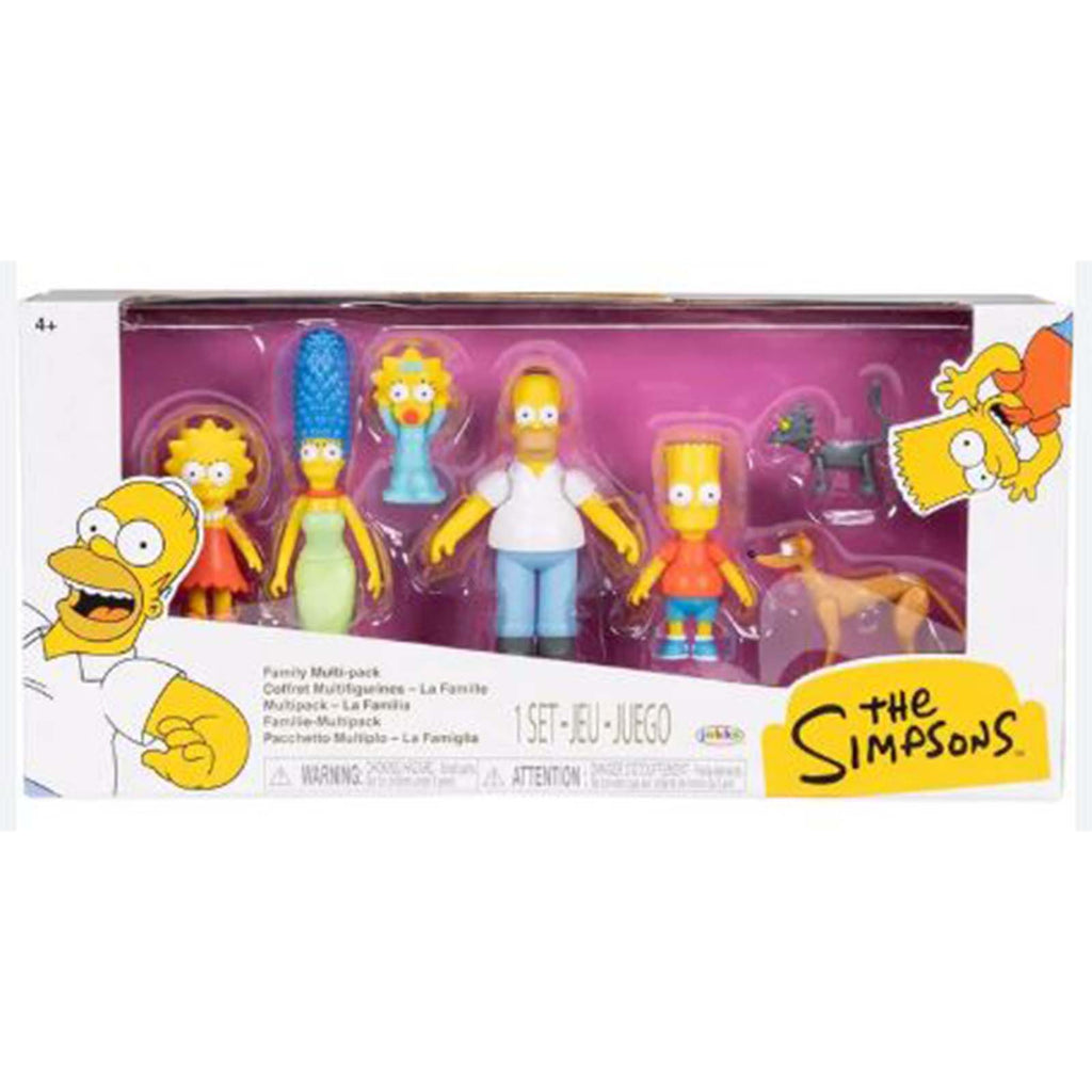 Jakks Pacific The Simpsons Family Figure Set