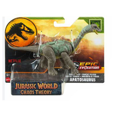 Mattel Jurassic World Chaos Theory Epic Evolution Apatosaurus Figure