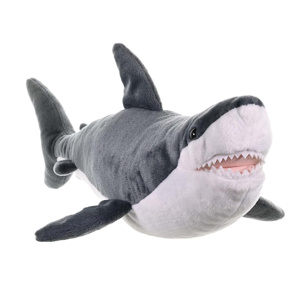 Wild Republic Cuddlekins Great White Shark 21 Inch Plush Figure - Radar Toys