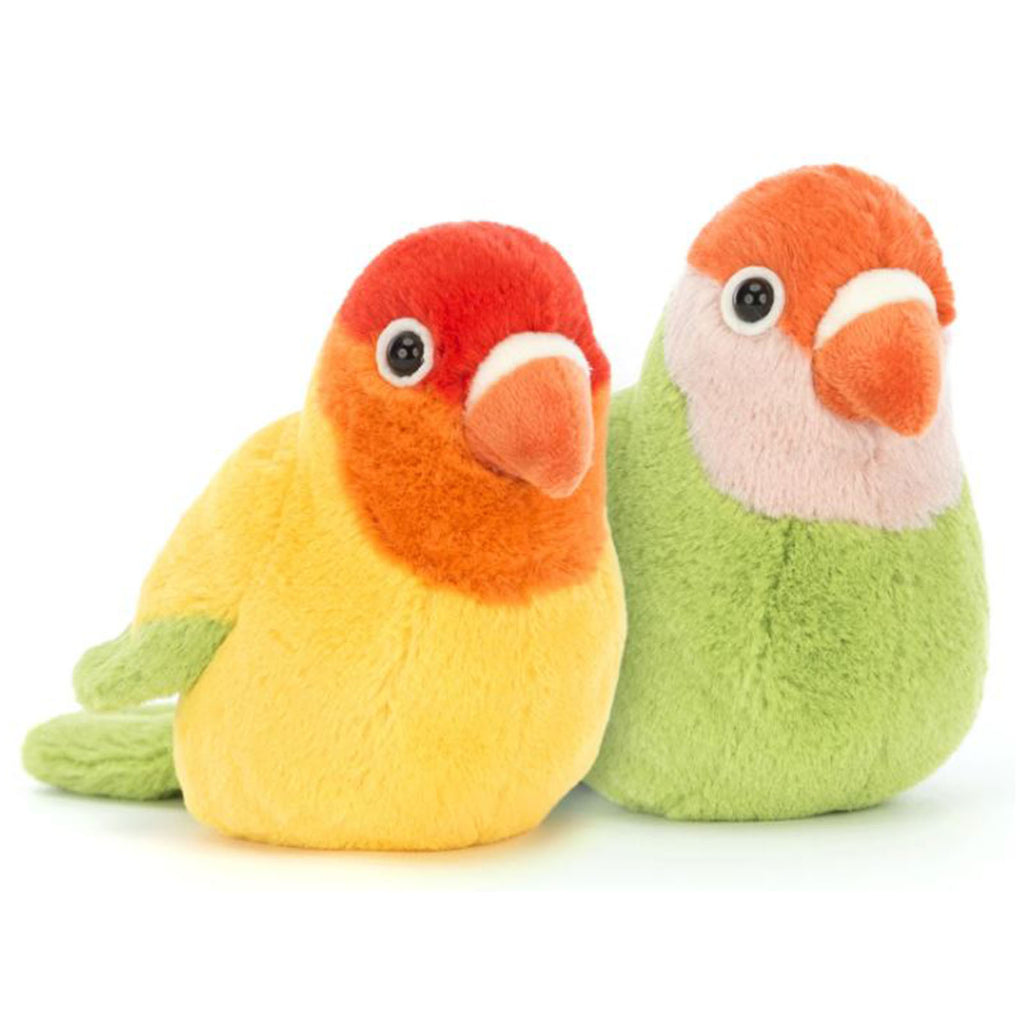 Jellycat Pair Of Lovely Lovebirds 7 Inch Plush Figure - Radar Toys
