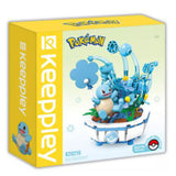 Keeppley Pokemon Qman Bonsai Squirtle Building Block Set - Radar Toys