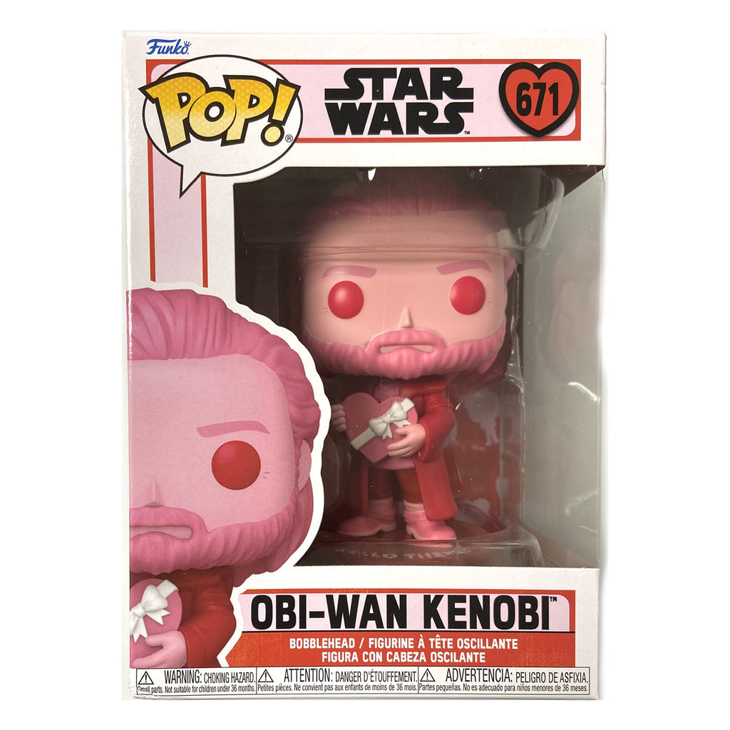 Funko Star Wars POP Valentine 2024 Obi-Wan Kenobi Vinyl Figure