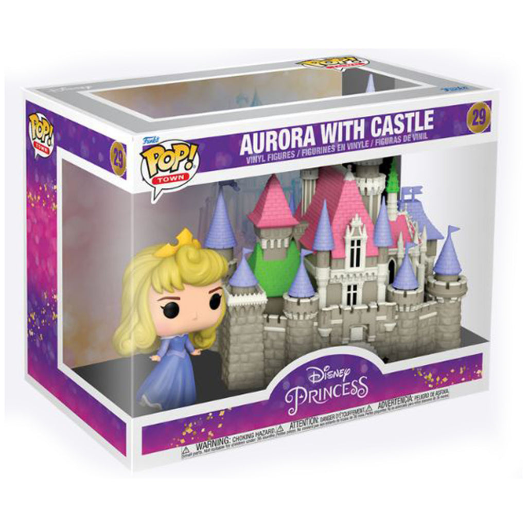 Funko Disney Ultimate Princess POP Town Aurora With Castle Vinyl Figure Set