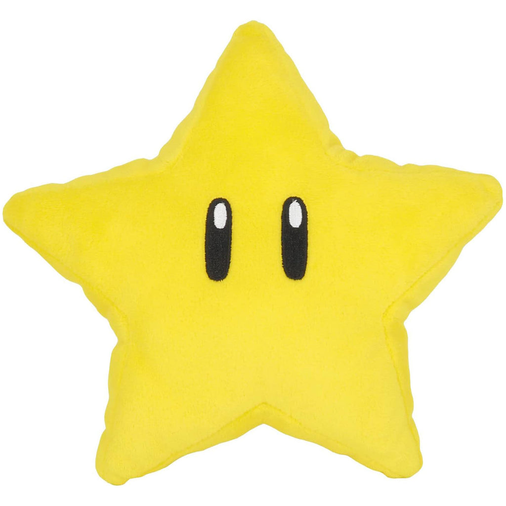 Little Buddy Super Mario Super Star 6 Inch Plush Figure - Radar Toys