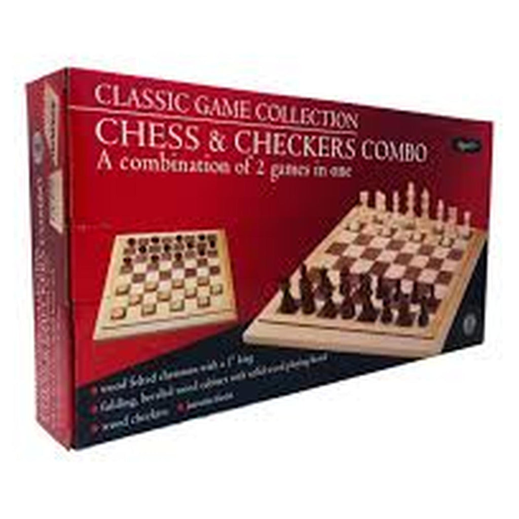 Classic Game Collection Chess And Checkers Combo