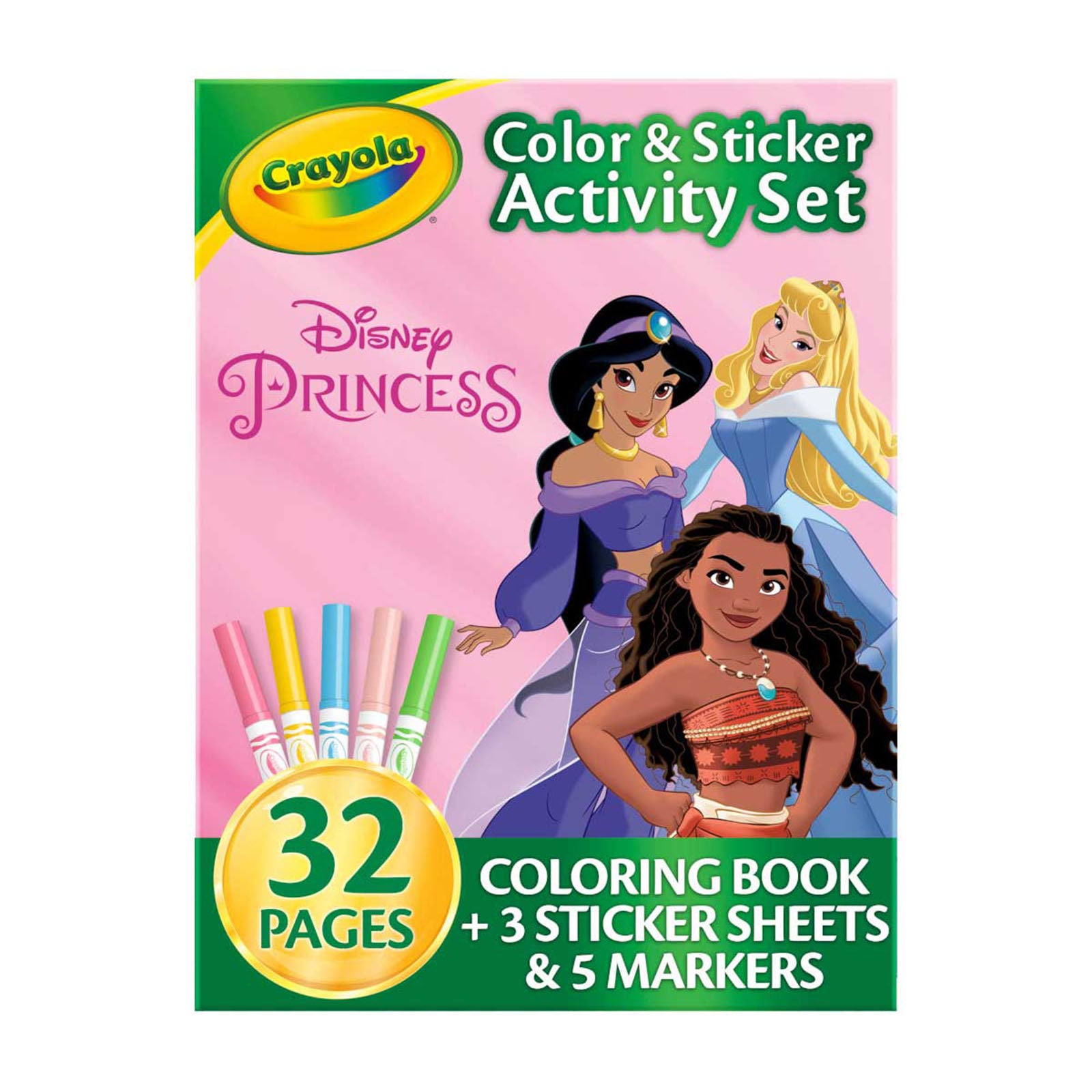 Crayola Disney Princess Color & Sticker Activity Set