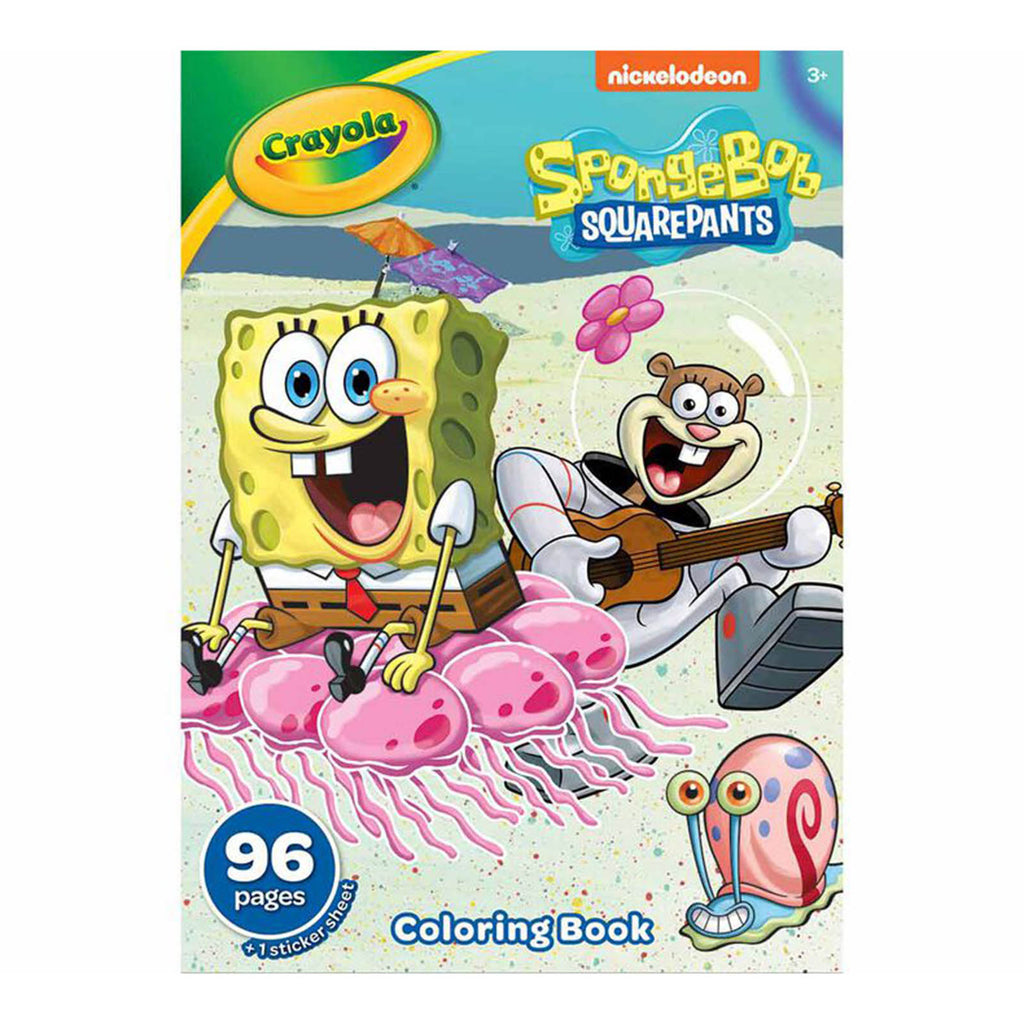 Crayola Spongebob Squarepants 96 Page Coloring Book