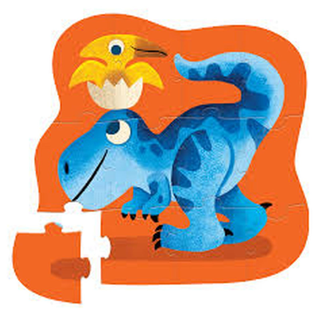 Crocodile Creek Dino Friends 12 Piece Shaped Jigsaw Puzzle - Radar Toys
