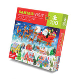 Crocodile Creek Santa's Visit 100 Piece Jigsaw Puzzle - Radar Toys