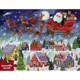 Crocodile Creek Santa's Visit 100 Piece Jigsaw Puzzle - Radar Toys