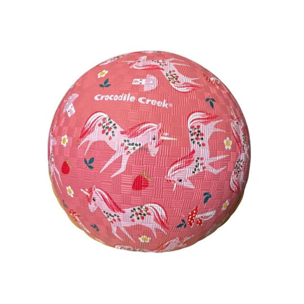 Crocodile Creek Unicorn Garden Red 7 Inch Playball