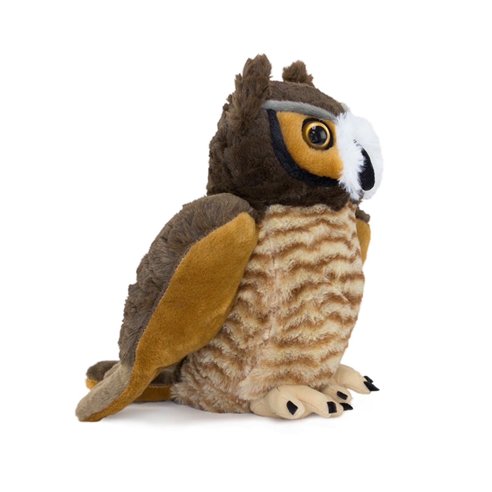 Cuddlekins Great Horned Owl 12 Inch Animal Plush Figure Radar