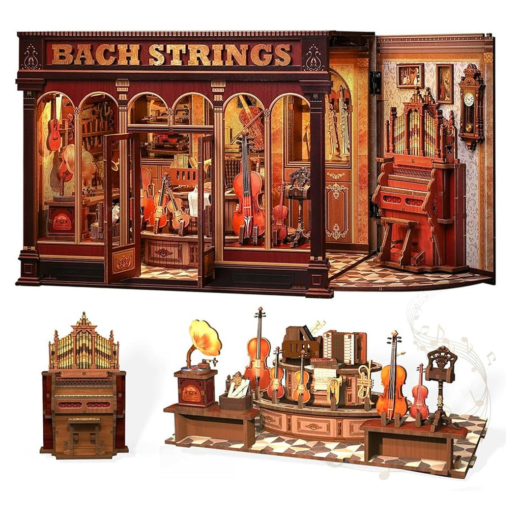 Cutebee City Walk Bach Strings DIY Miniature Set - Radar Toys