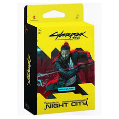 Cyberpunk TCG Welcome To Night City Starter Deck Embracing Power Box