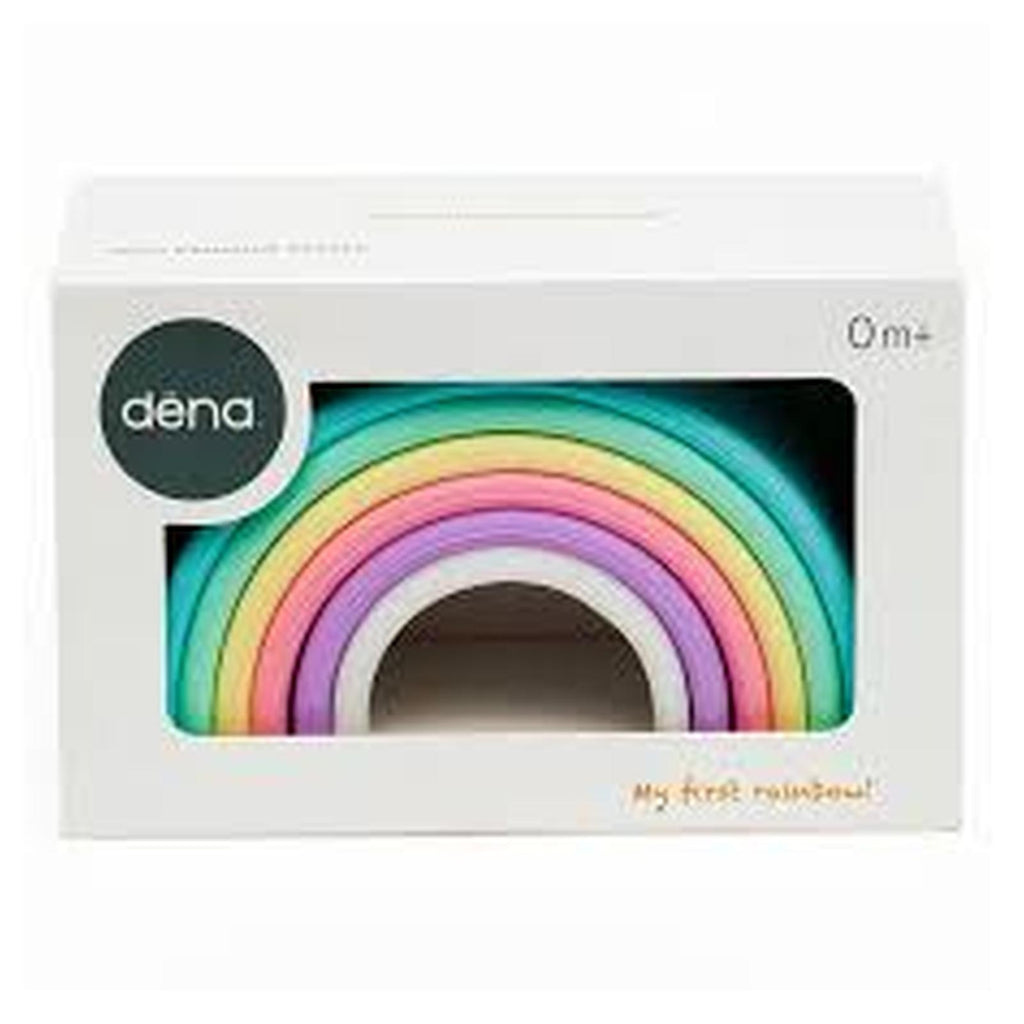 Dena Pastel Rainbow Silicone Teather Stacking Set