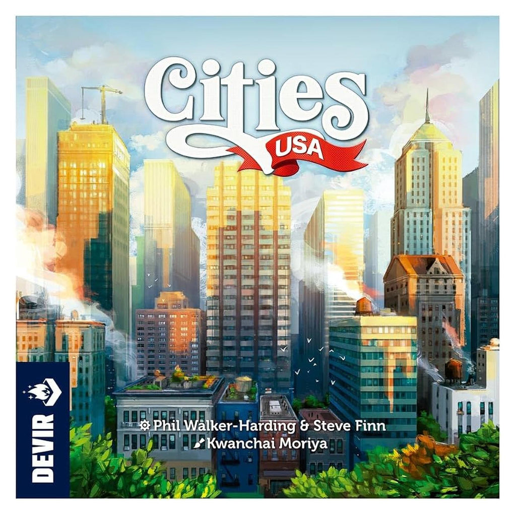 Devir Americas Cities USA Board Game