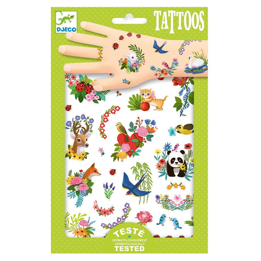 Djeco Happy Spring Temporary Tattoos Set