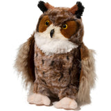 Douglas Einstein Great Horned Owl 11 Inch Plush Figure - Radar Toys