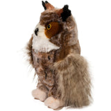 Douglas Einstein Great Horned Owl 11 Inch Plush Figure - Radar Toys