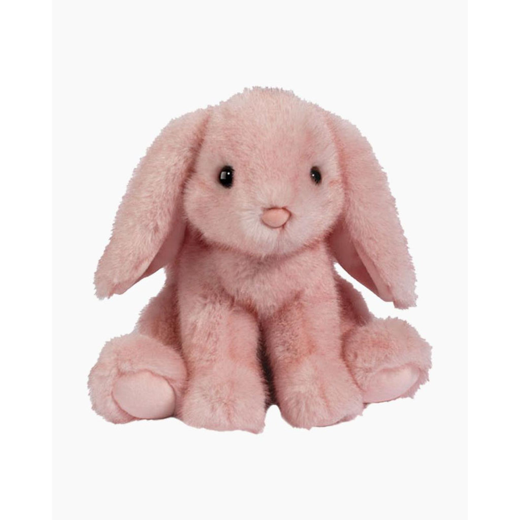 Douglas Kenzie Bunny Pink Tipped 9 Inch Plush Figure