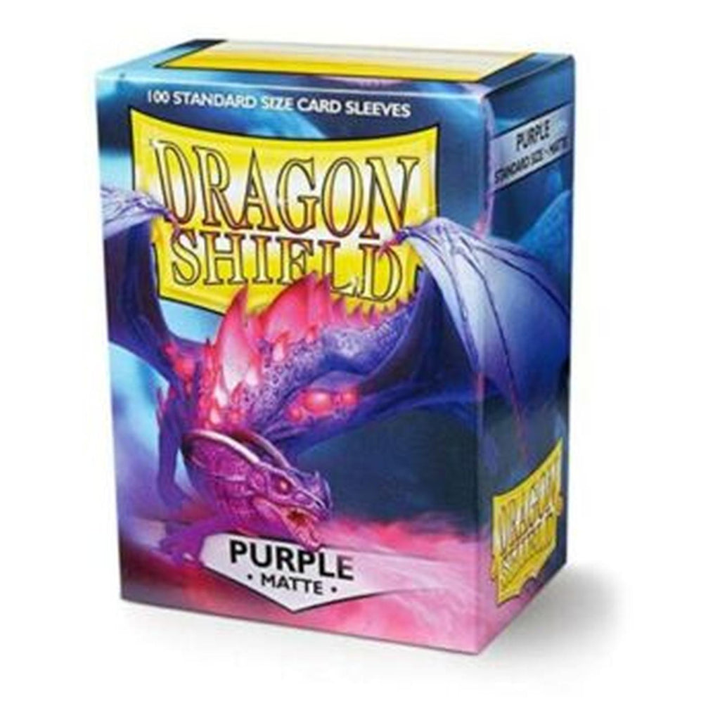 Dragon Shield Purple Matte 100 Count Standard Sleeves