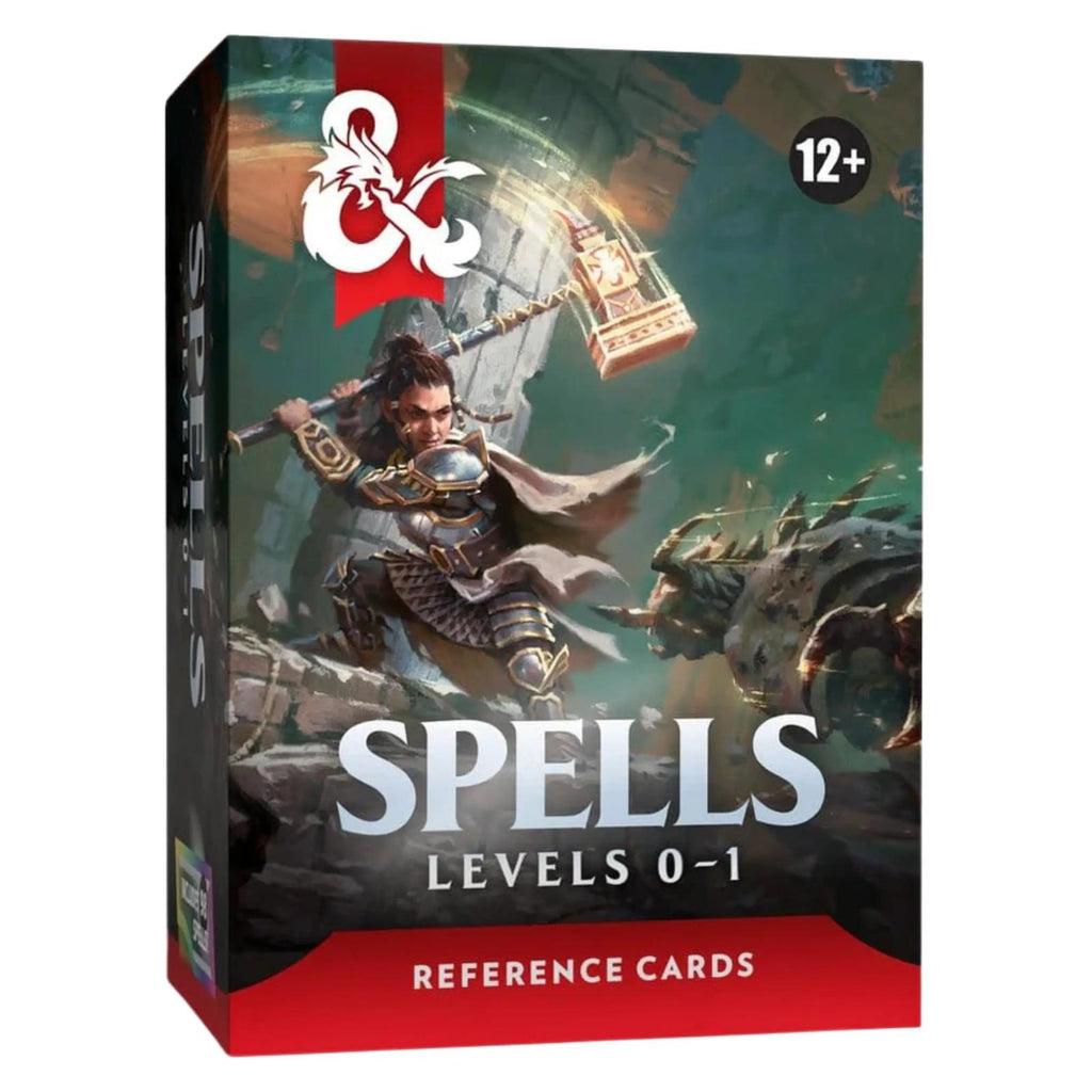 Dungeons And Dragons Levels 0 And 1 Spell Reference Cards