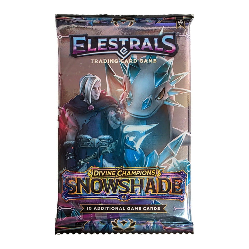 Elestrals Divine Champions Snowshade Single Booster Pack - Radar Toys