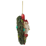Enesco Jim Shore Hello Kitty And Friends Hello Kitty Wreath Christmas Ornament - Radar Toys