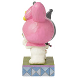 Enesco Jim Shore Hello Kitty And Friends My Melody And Kuromi Figurine - Radar Toys