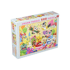 Ensky Pokemon Let's Eat Together Celebration Cake 500 Piece Jigsaw Puzzle - Radar Toys