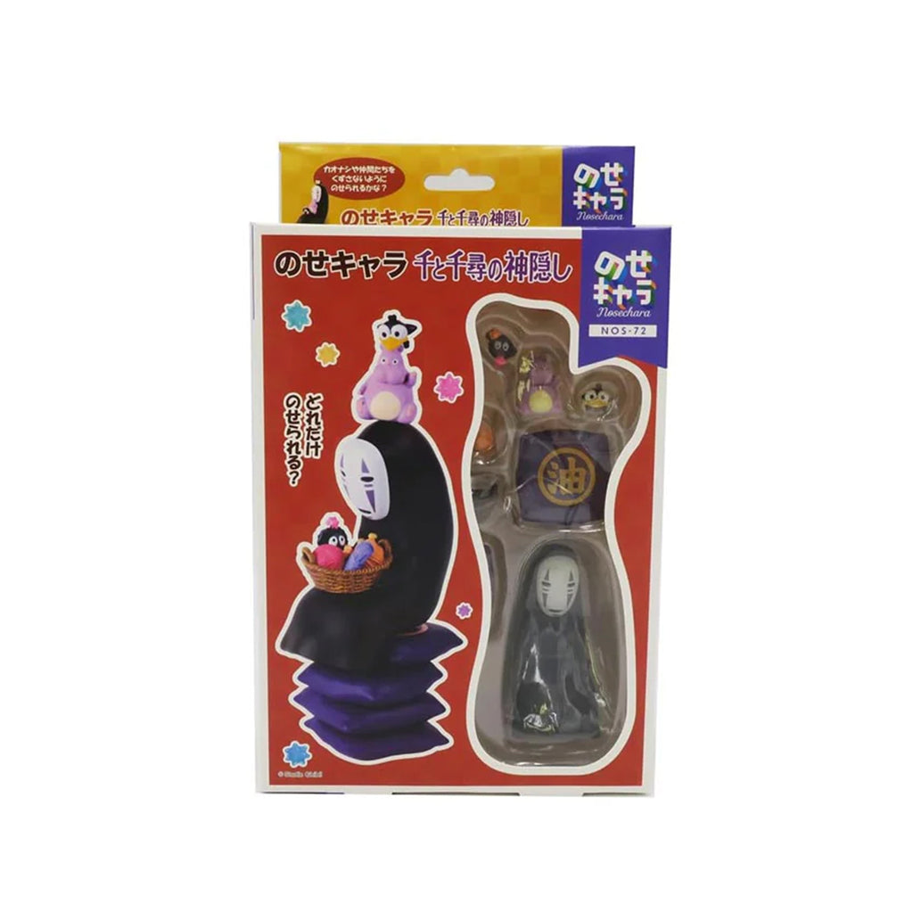 Ensky Spirited Away No-Face Nosechara Stacking Figure Set