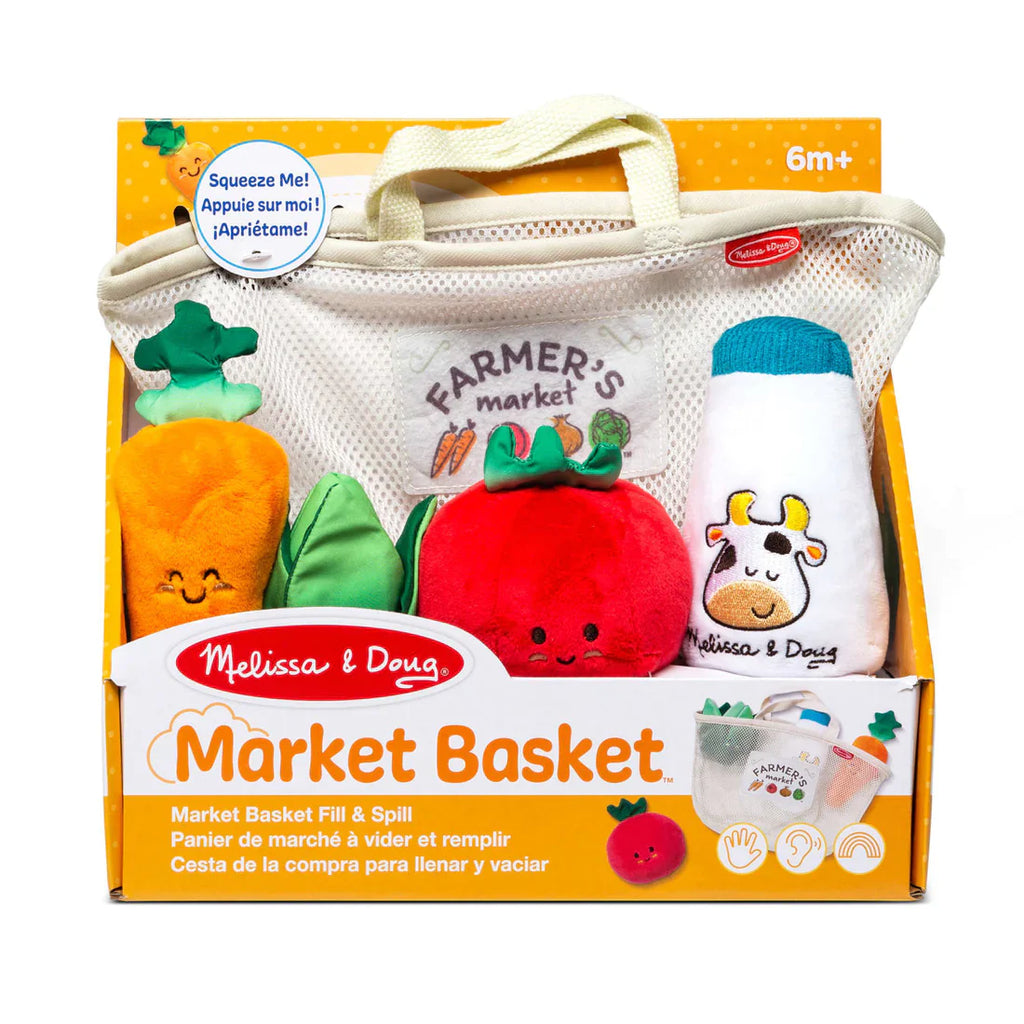 Melissa And Doug Market Basket Fill & Spill