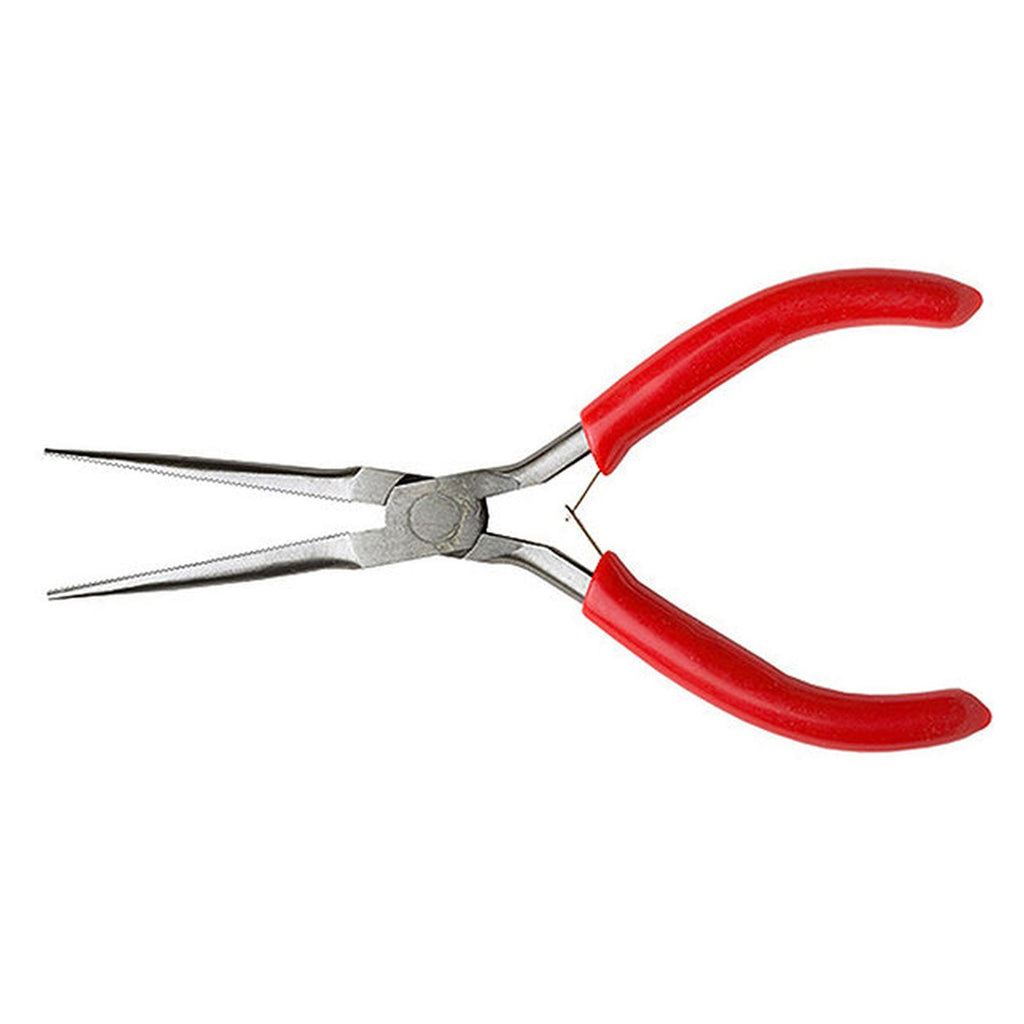 Excel 6 Spring Loaded Soft Grip Long Needle Nose Pliers