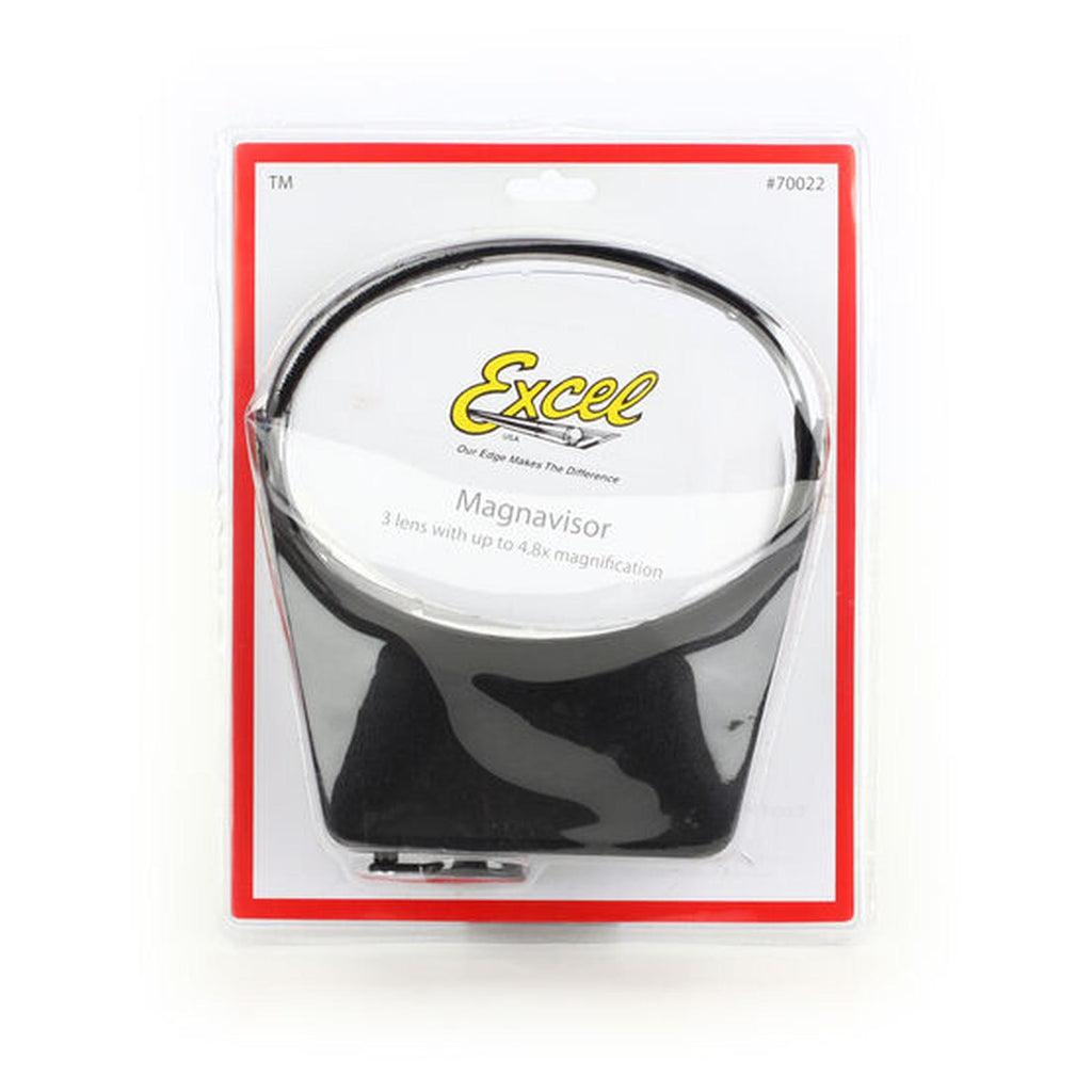 Excel Deluxe Black Magna Visor