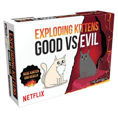 Exploding Kittens Netflix Good VS Evil Card Game - Radar Toys
