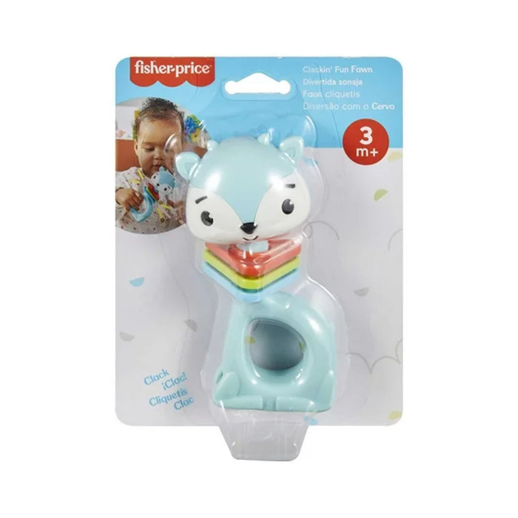Fisher Price Clackin' Fun Fawn Toy Rattle