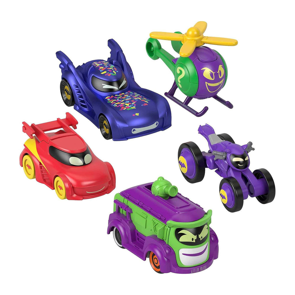 Fisher Price DC Bat Wheels Metal Car Set