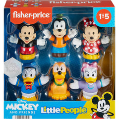 Fisher Price Disney 100 Mickey And Friends Little People Six Figure Set