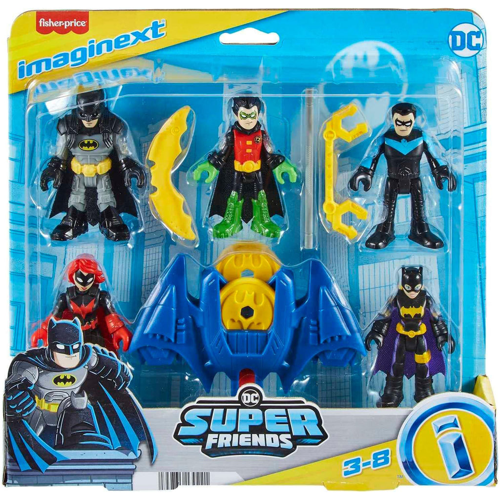 Fisher Price Imaginext DC Super Friends Batman Family Figure Set