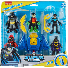 Fisher Price Imaginext DC Super Friends Batman Family Figure Set - Radar Toys