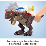 Fisher Price Imaginext Jurassic World Spike Strike Carnotaurus Figure Set - Radar Toys