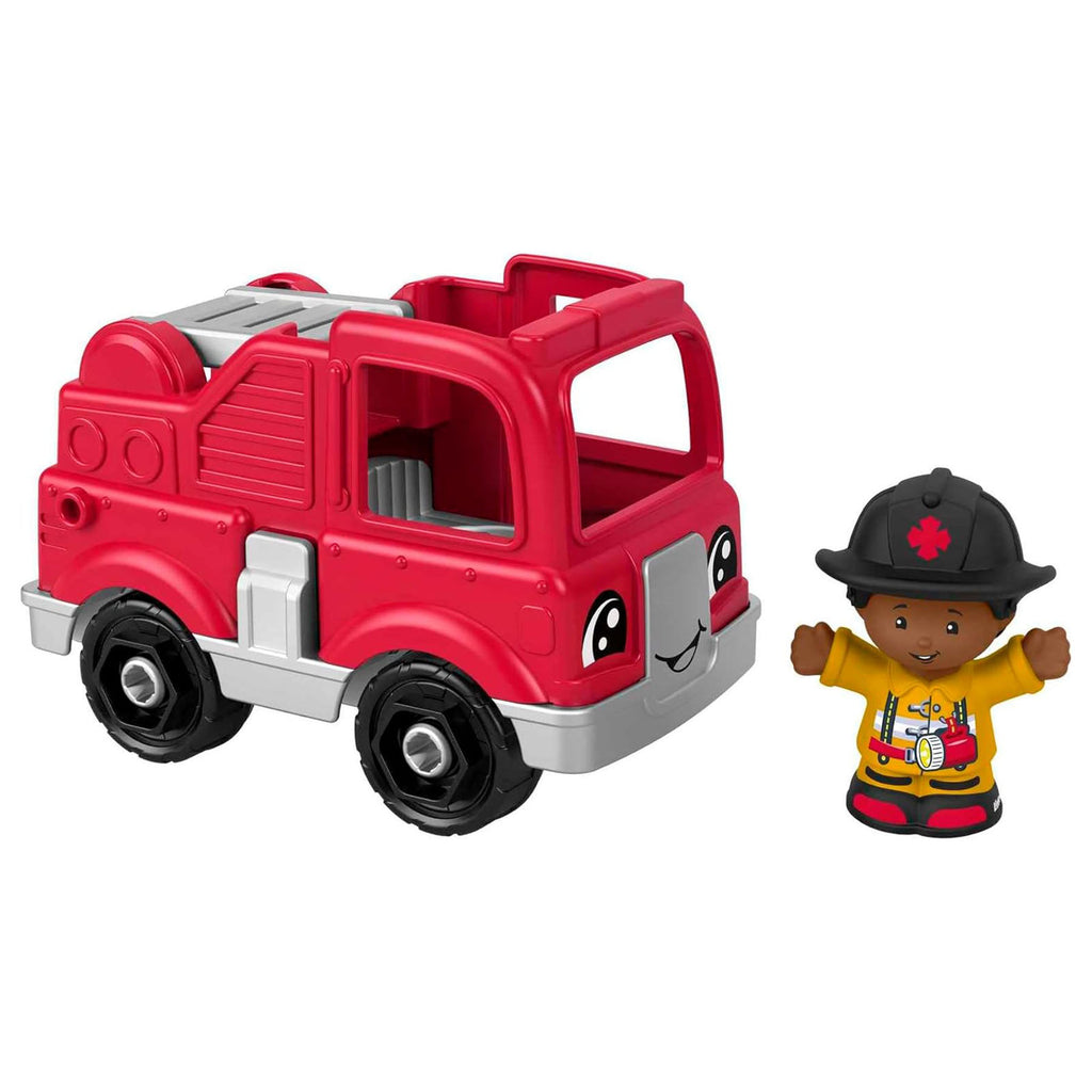 Fisher Price Little People Fire Truck With Figure Set