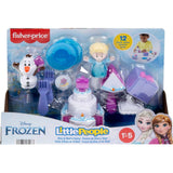 Fisher Price Little People Frozen Elsa Olaf's Party Set - Radar Toys