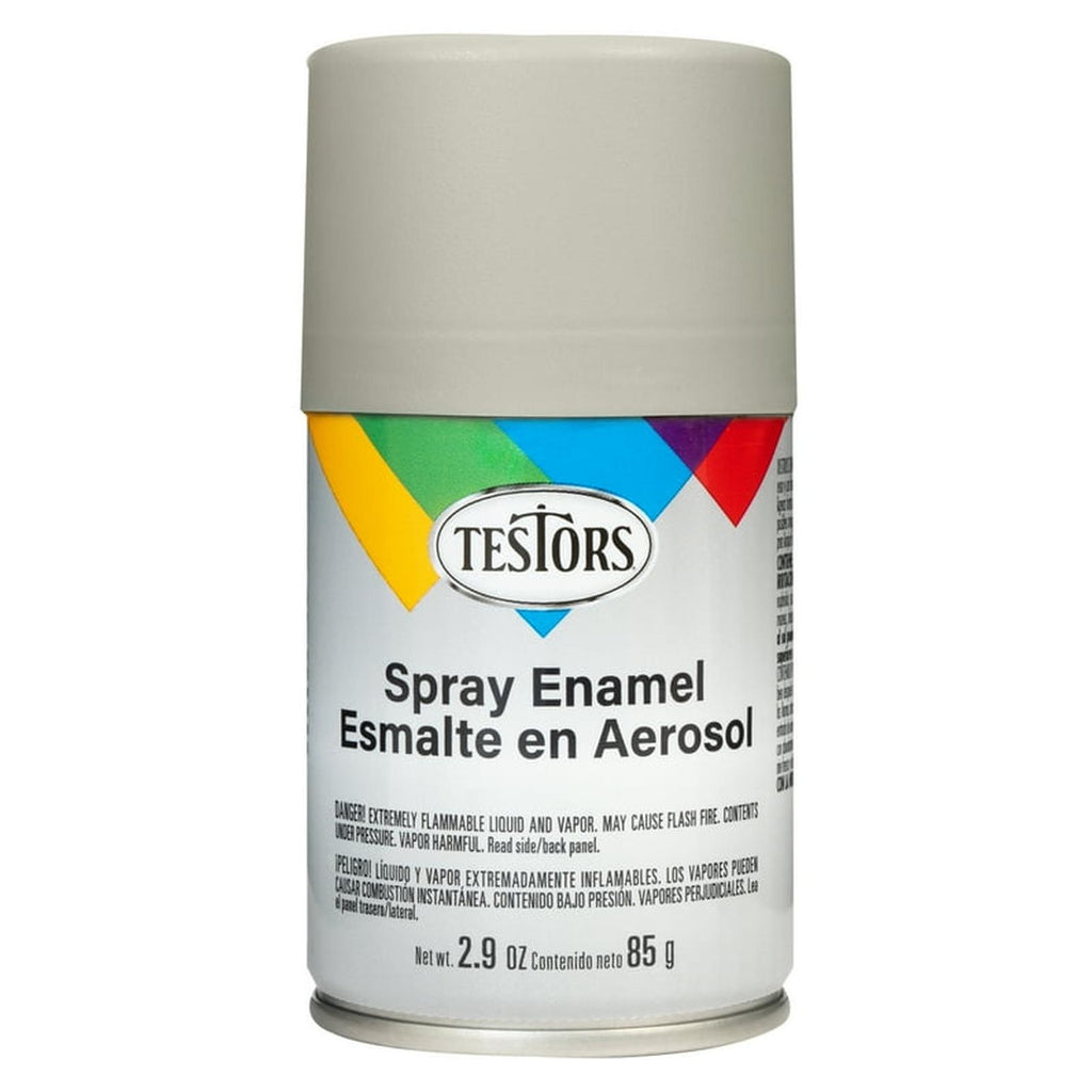 Flat Dark Aircraft Gray Enamel Spray Paint 3oz