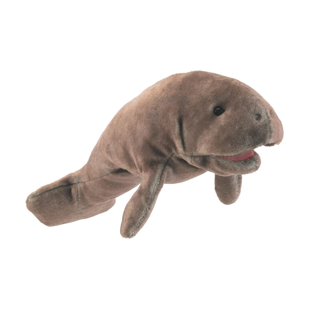 Folkmanis Manatee 7 Inch Plush Finger Puppet