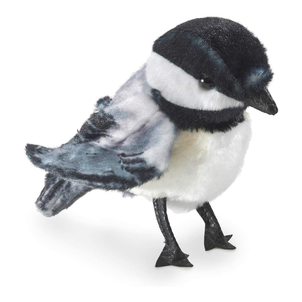 Folkmanis Mini Chickadee 5 Inch Plush Finger Puppet