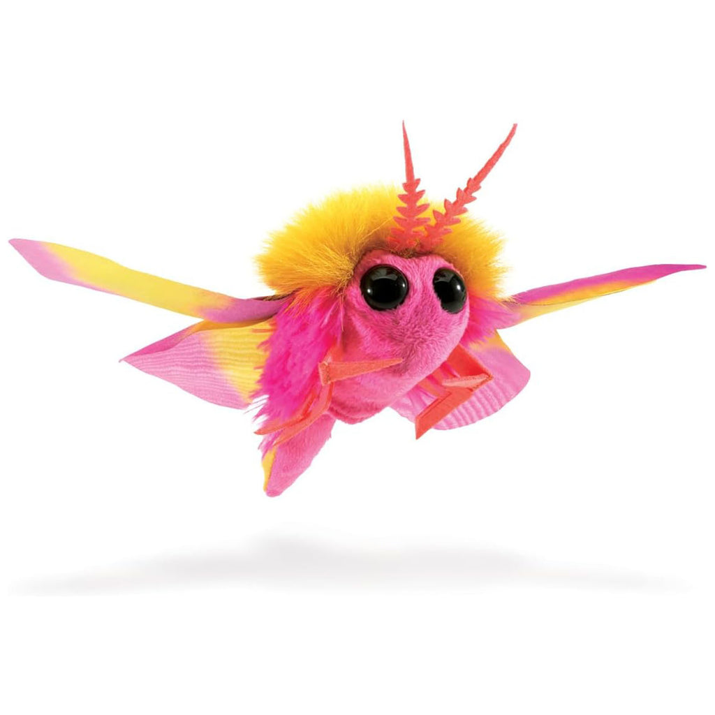 Folkmanis Mini Rossy Maple Moth 5 Inch Puppet